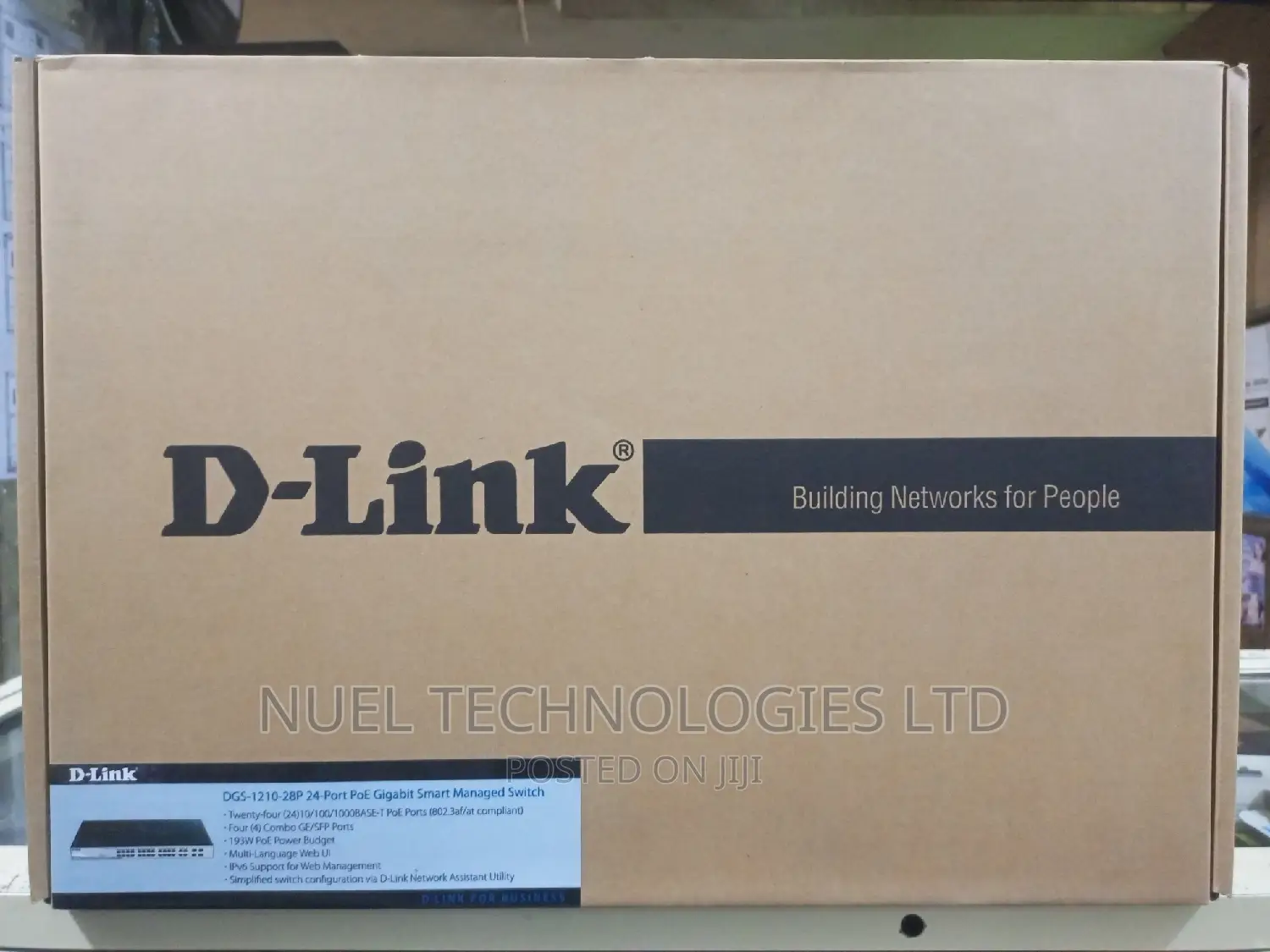 D-Link 24-Port Poe Gigabit Smart Managed Switch