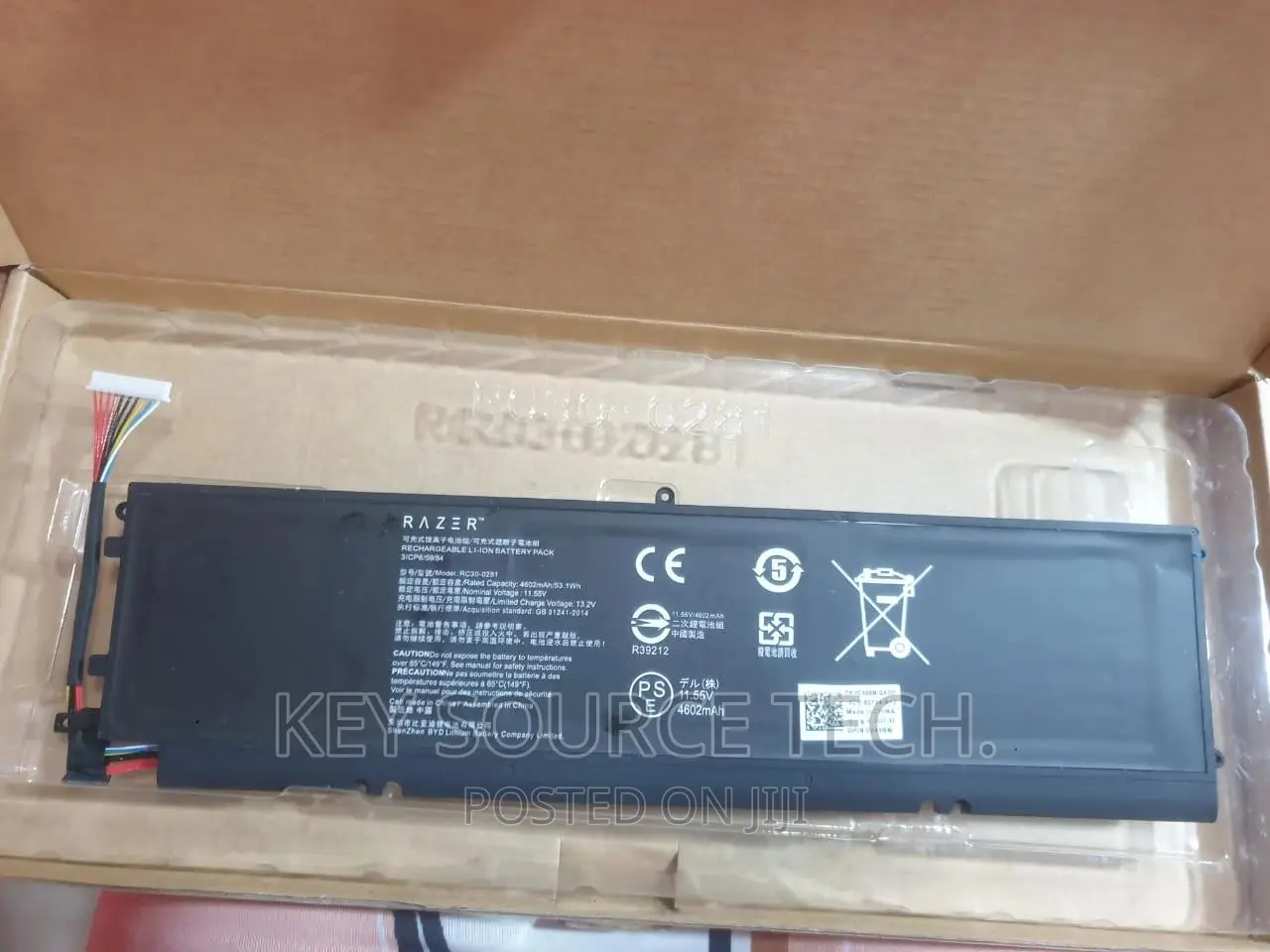 Rc30-0281 Rz09-0281 Battery for Razer Blade Early 2019