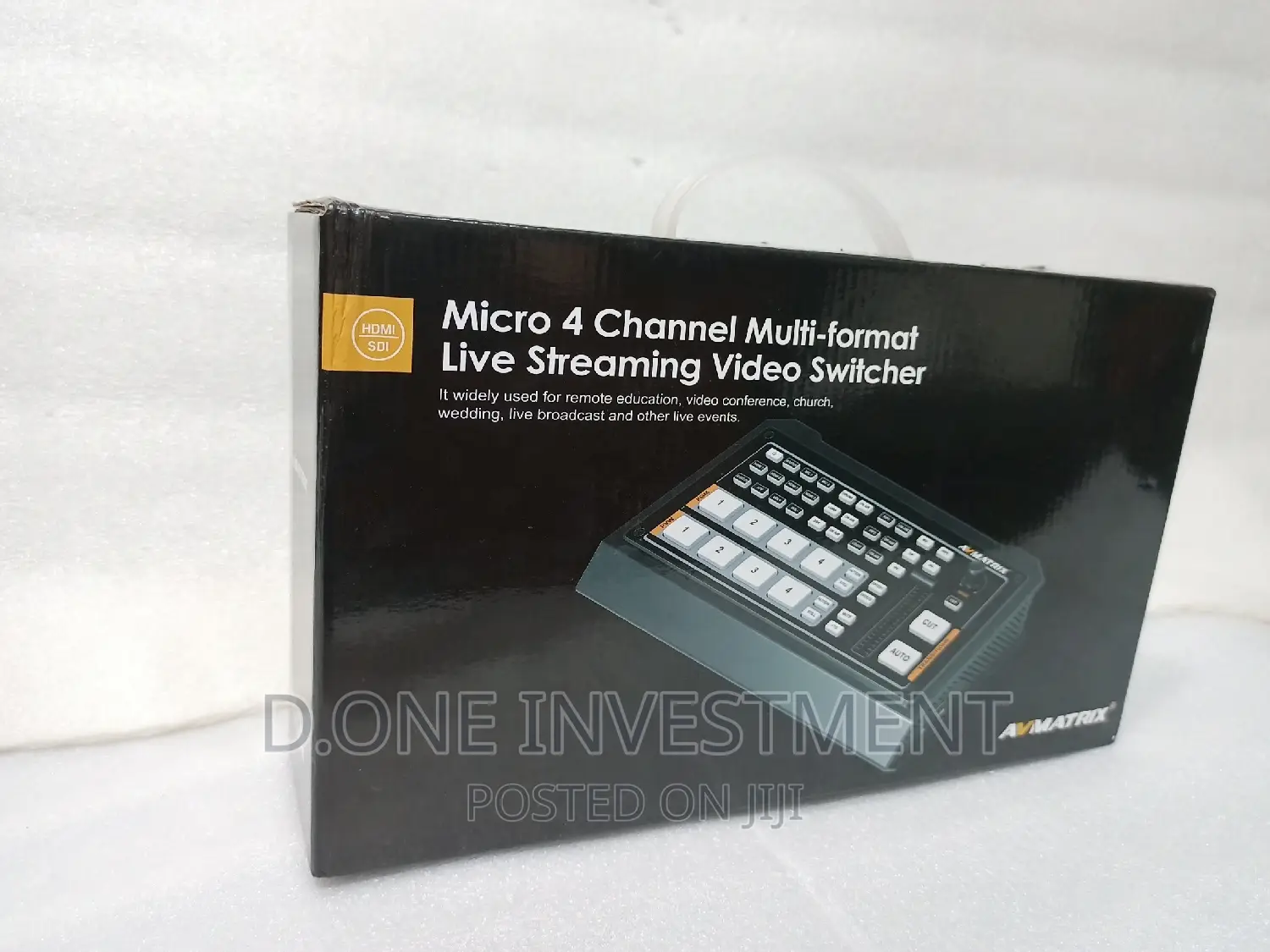 Avmatrix HVS0402 4 HDMI Channel Live Streaming Video Mixer