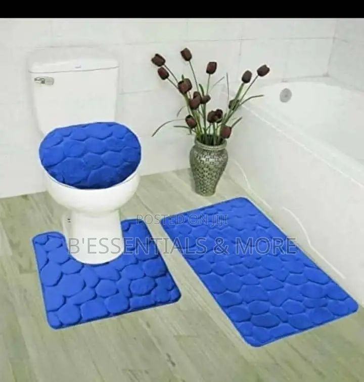 3 in 1 Toilet Bathroom Foot Mat