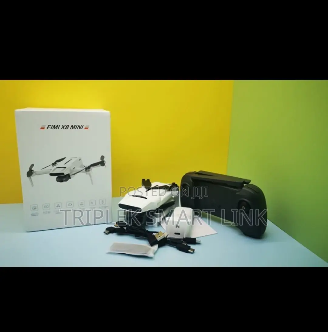 Fimi X8 Mini Foldable 9km RC Drone With Extra Batteries