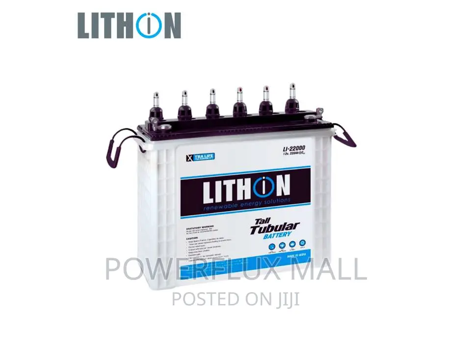 12V 220AH Top Quality Lithion Tubular Battery