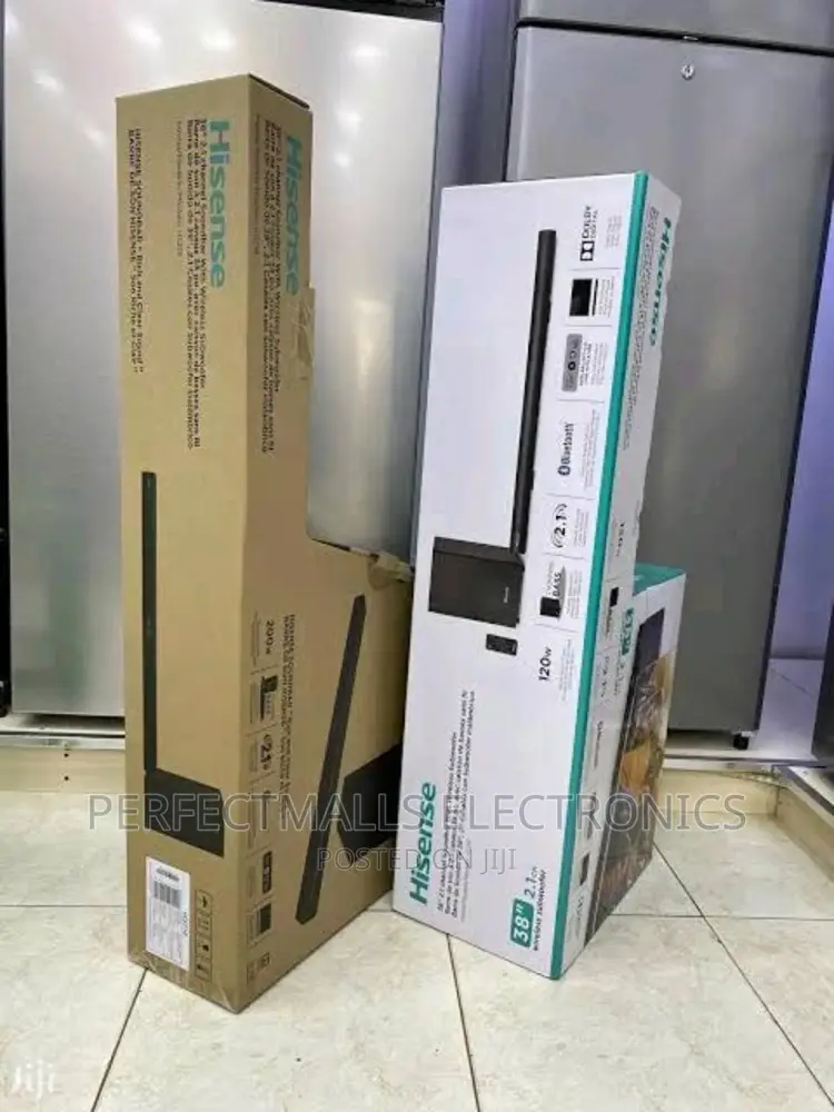 Hisense HS212 2.1ch 120W Soundbar With Wireless Subwoofer