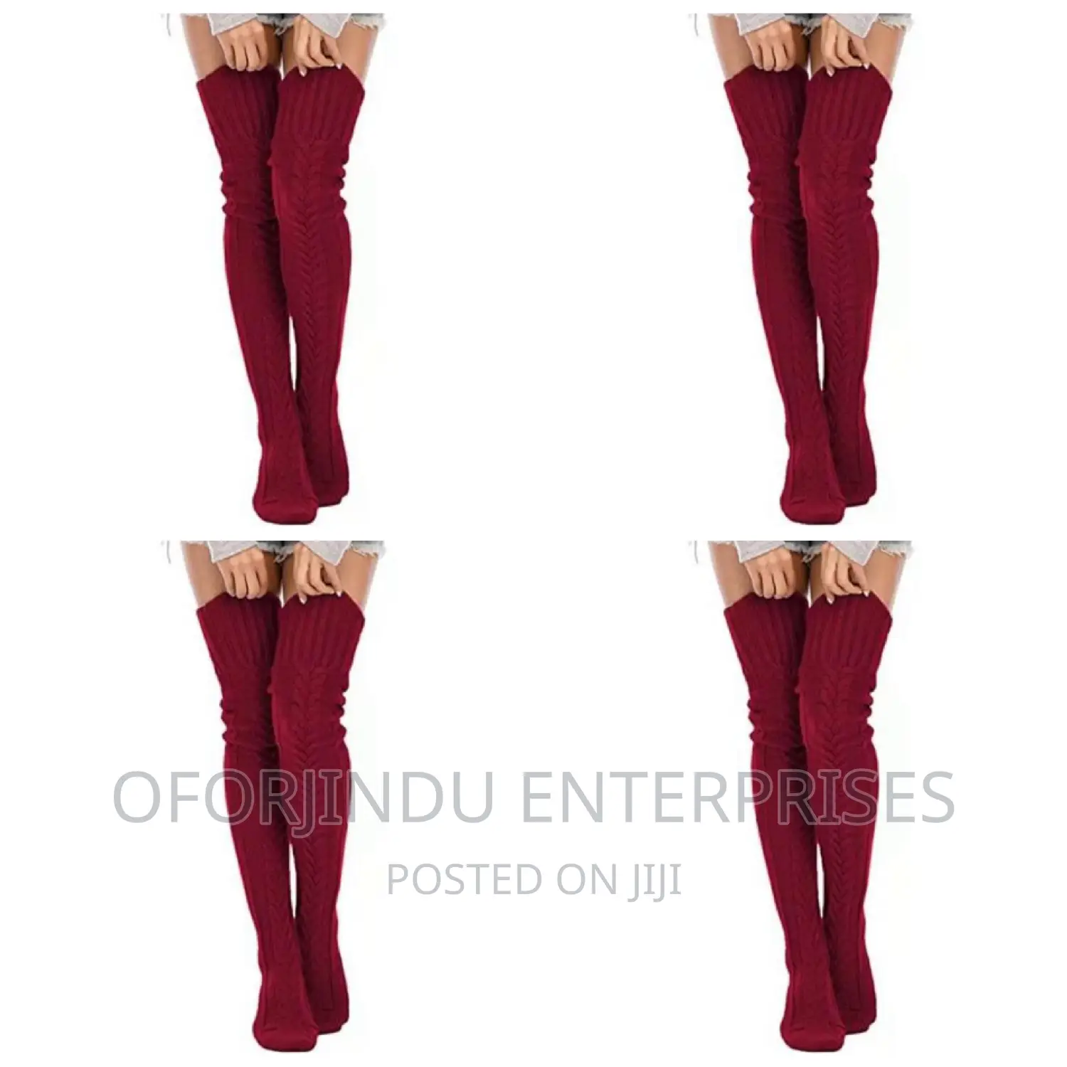 Winter Warm Long Socks Knit Thick Stockings Original