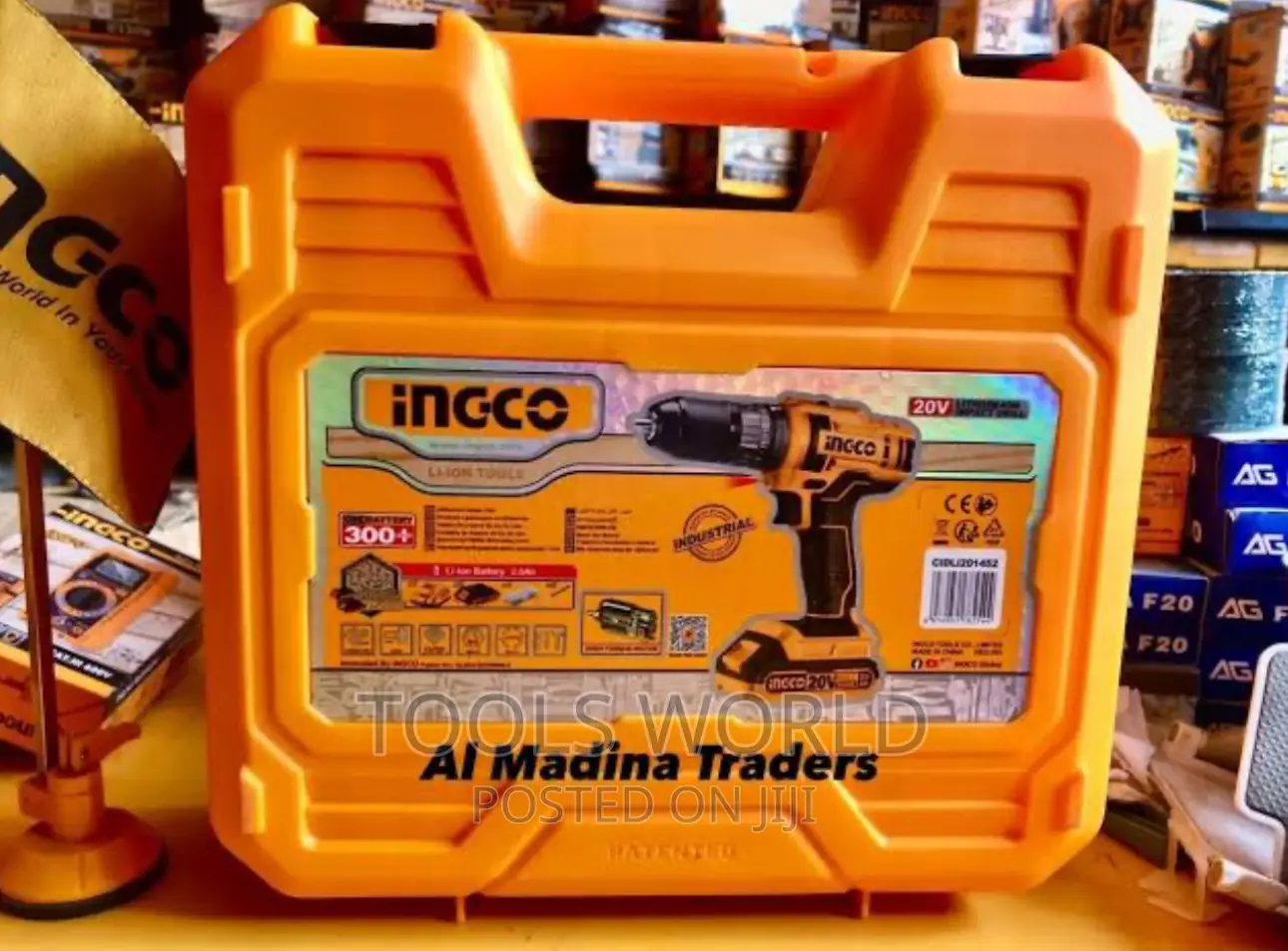 CIDLI201452 INGCO 20v Lithium-Ion Cordless Impact Drill