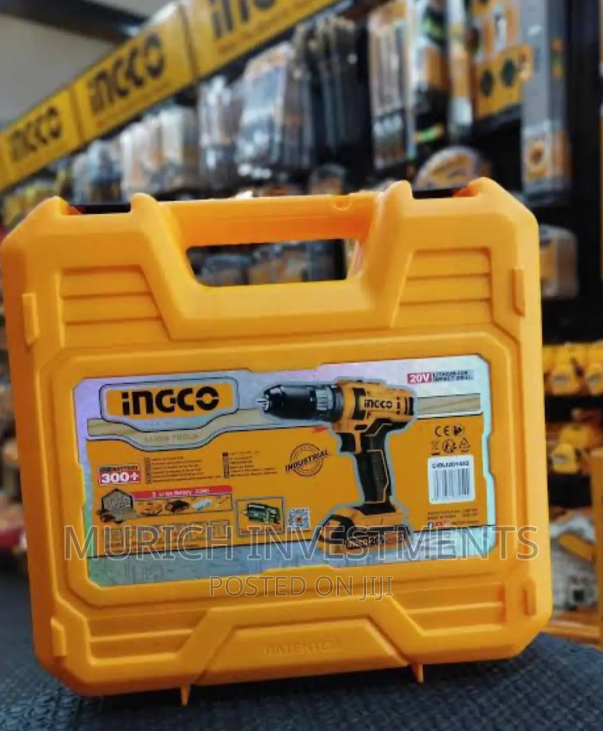 Ingco Lithium-Ion Impact Drill 20V Cidli201452