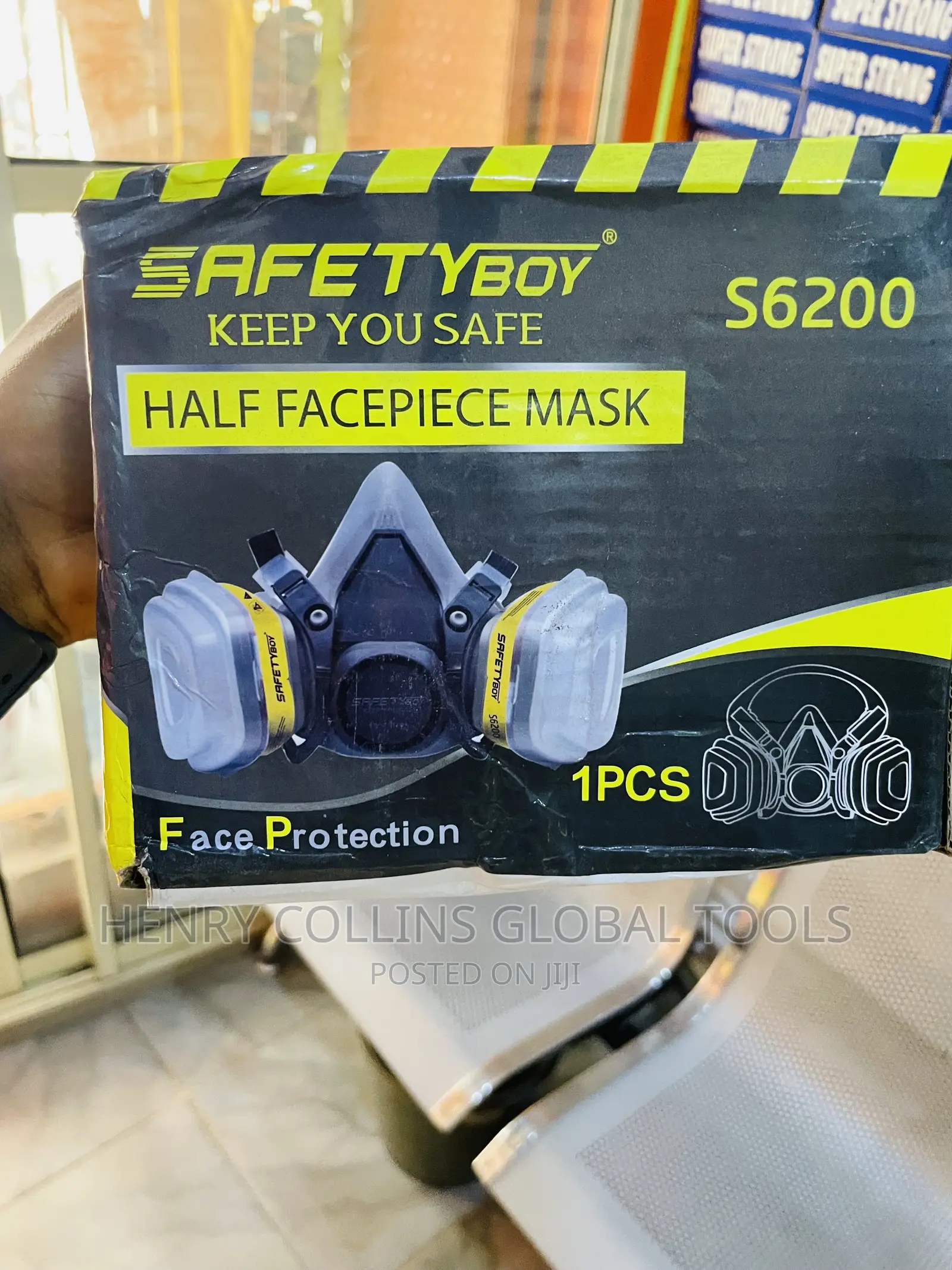 Safety Boy Half Face Mask