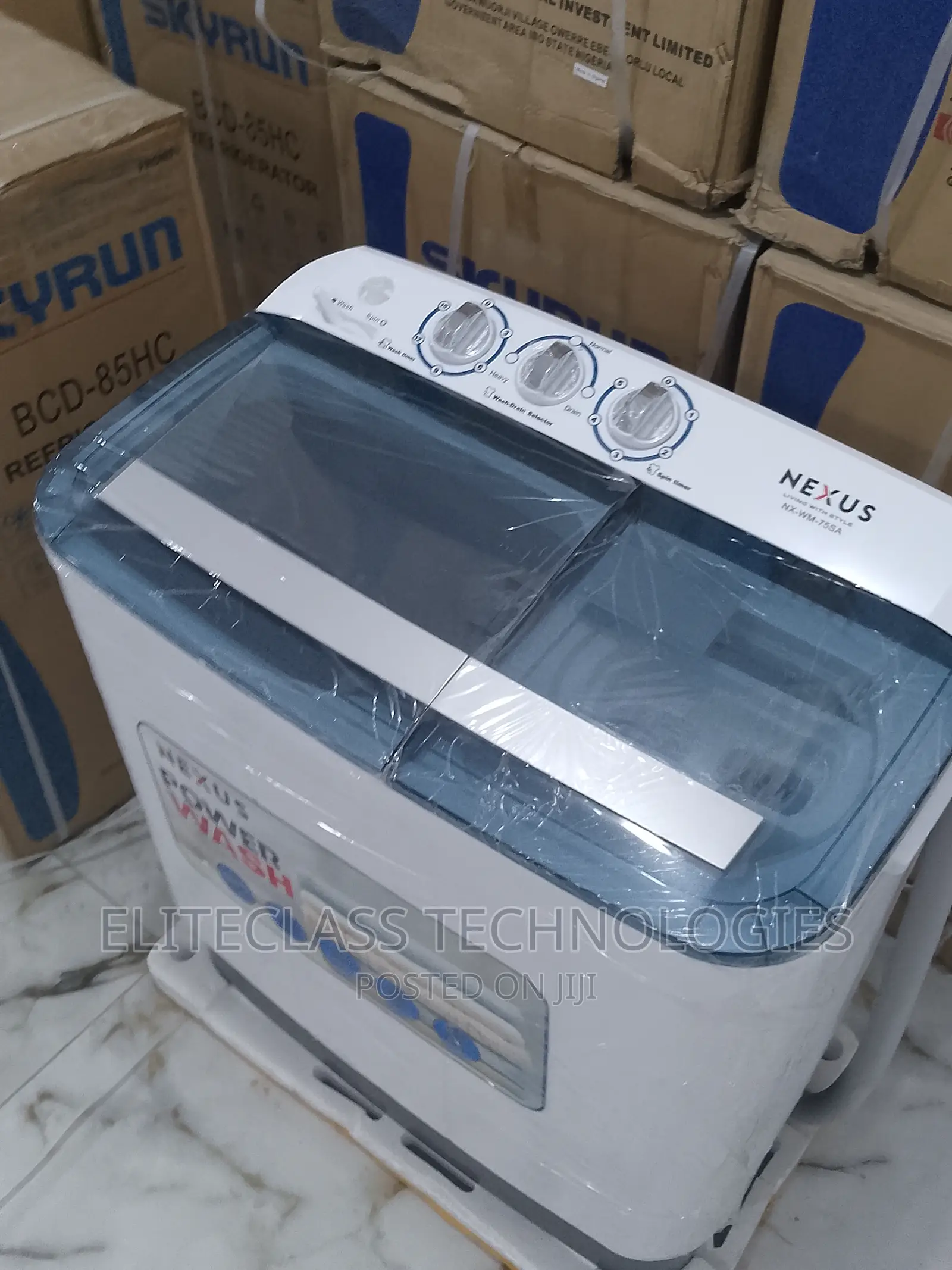 Brand New Nexus NX-WM-75SA Twin Tub Washing Machine
