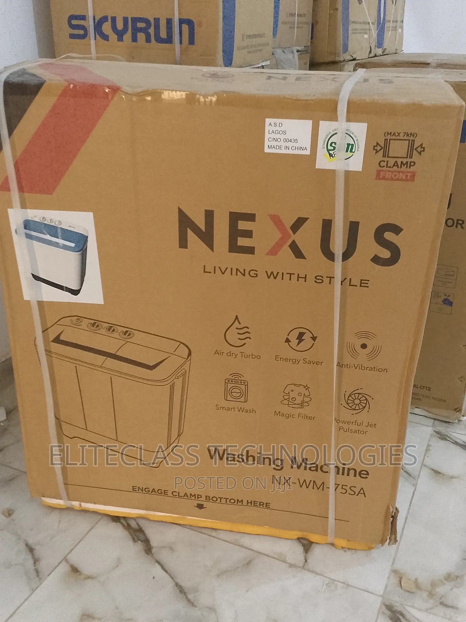 Affordable Nexus NX-WM-75SA Twin Tub Washing Machine