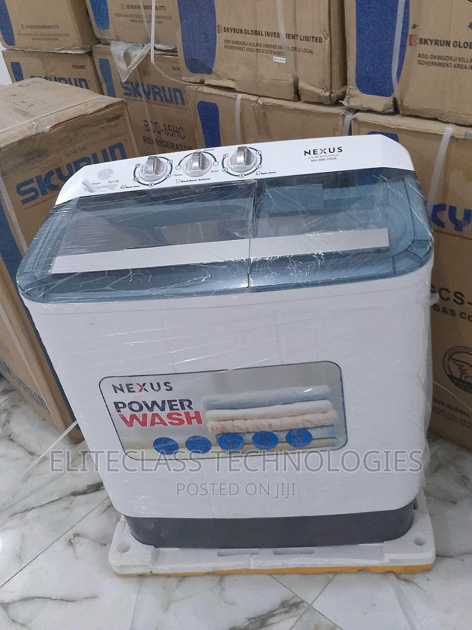 Nexus Affordable NX-WM-75SA Twin Tub Washing Machine