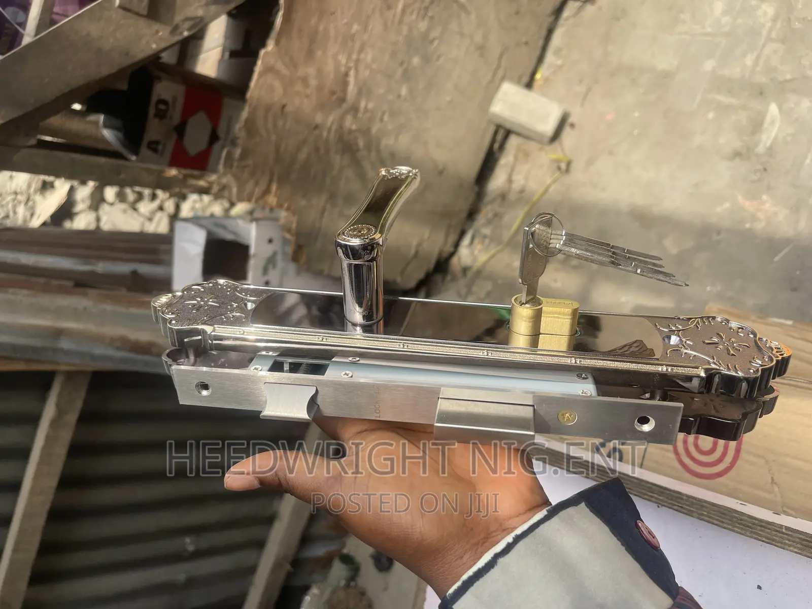 Heavy Duty Entry Double Door Security Lock