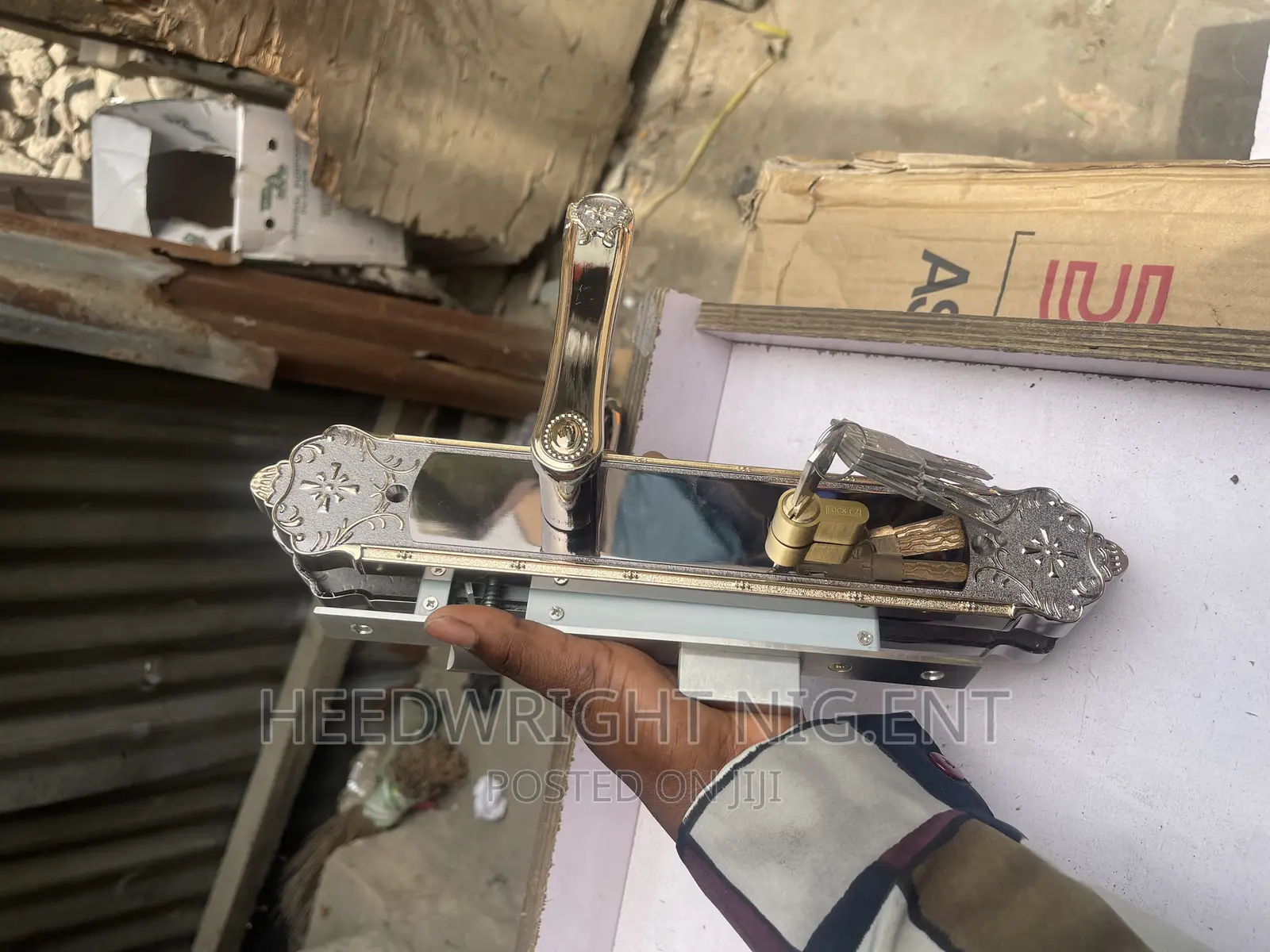 Heavy Duty Entry Double Door Security Lock