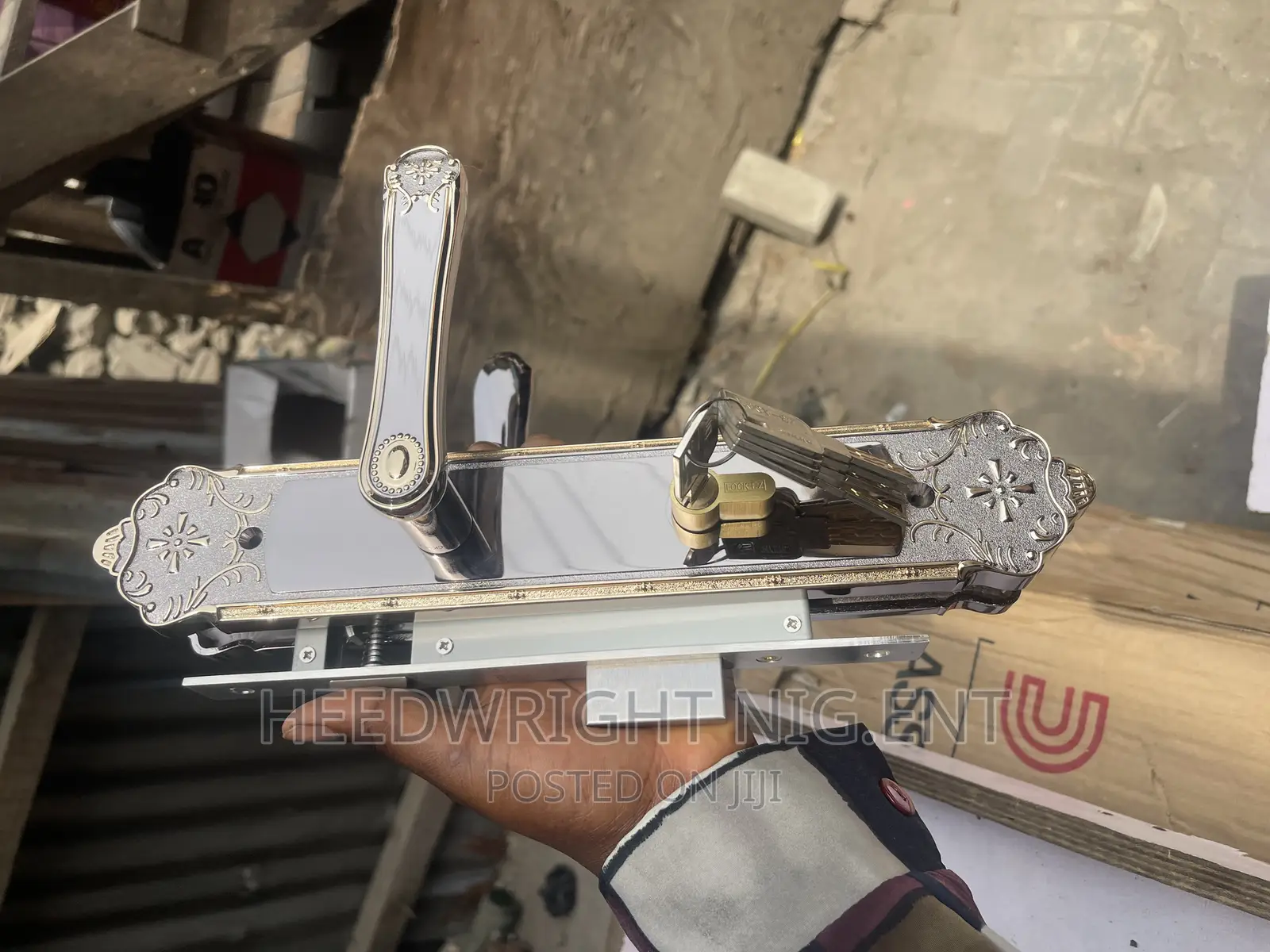 Heavy Duty Entry Double Door Security Lock