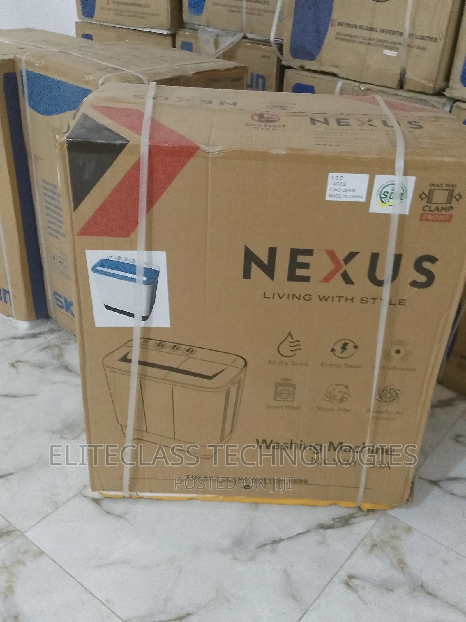 New Nexus Wash and Spin NX-WM-75SA Twin Tub Washing Machine