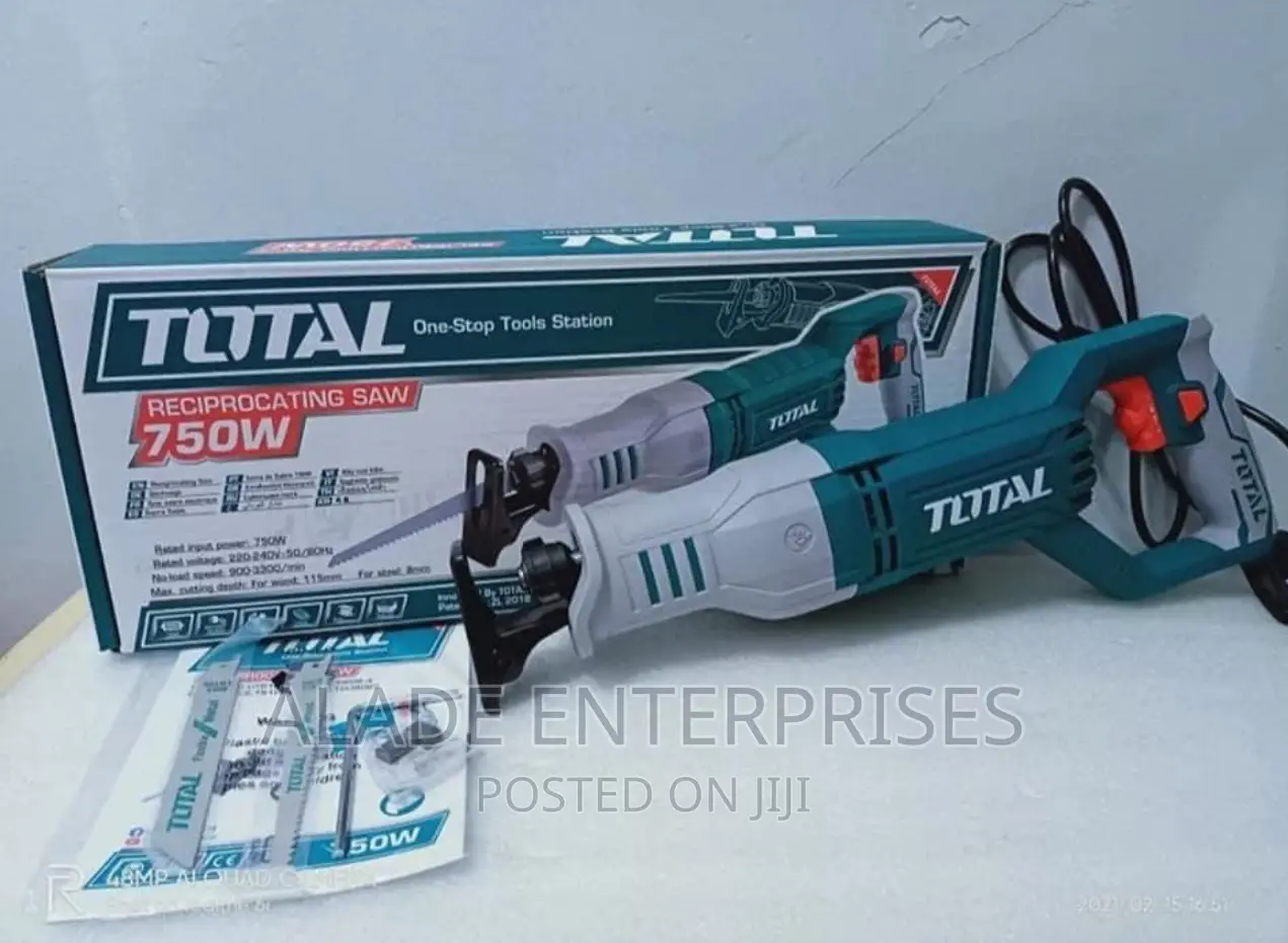 Total Reciprocating Saw 750W for Multi Function Use TS100806