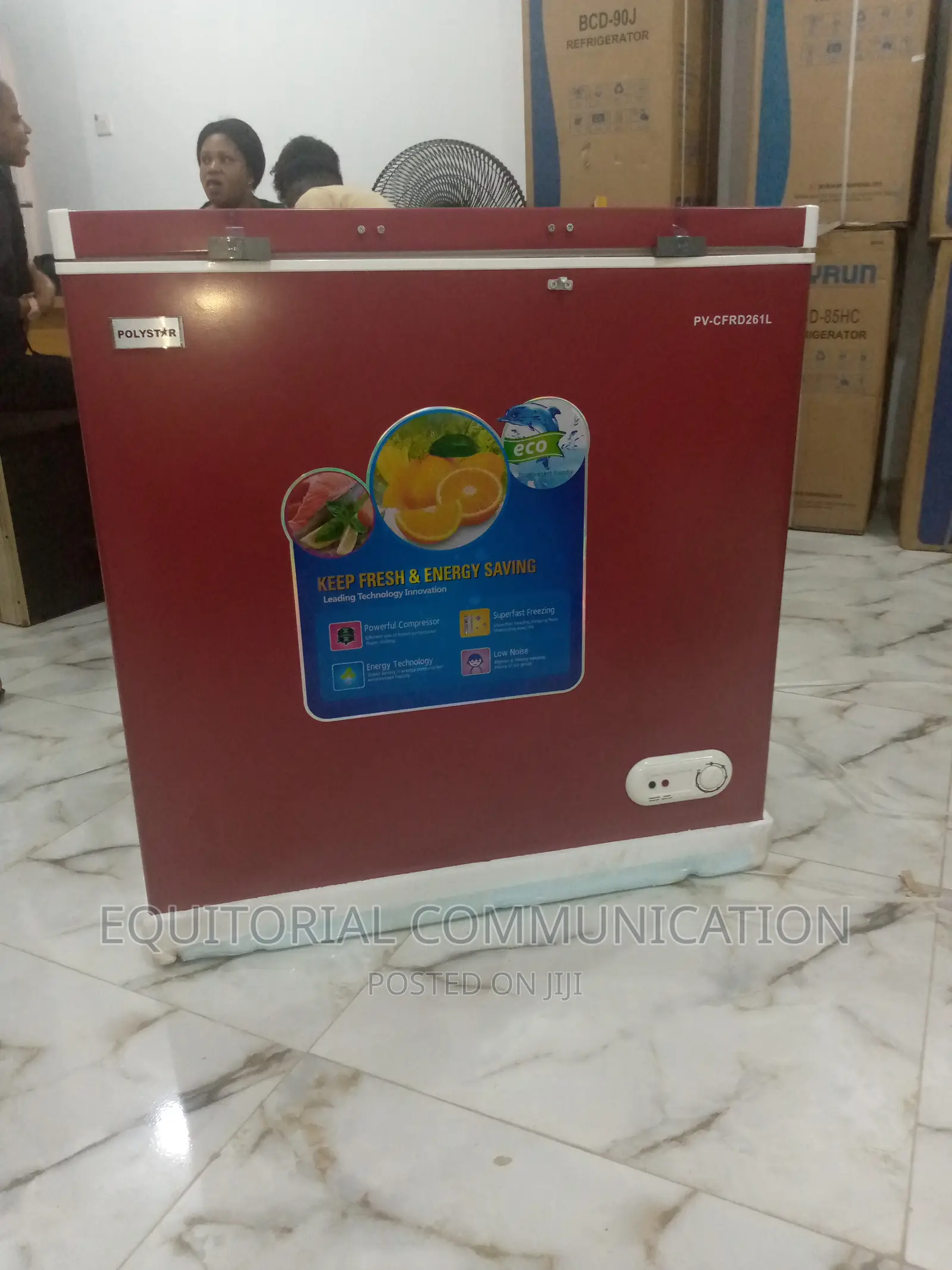 Polystar 260litres Chest Freezer)