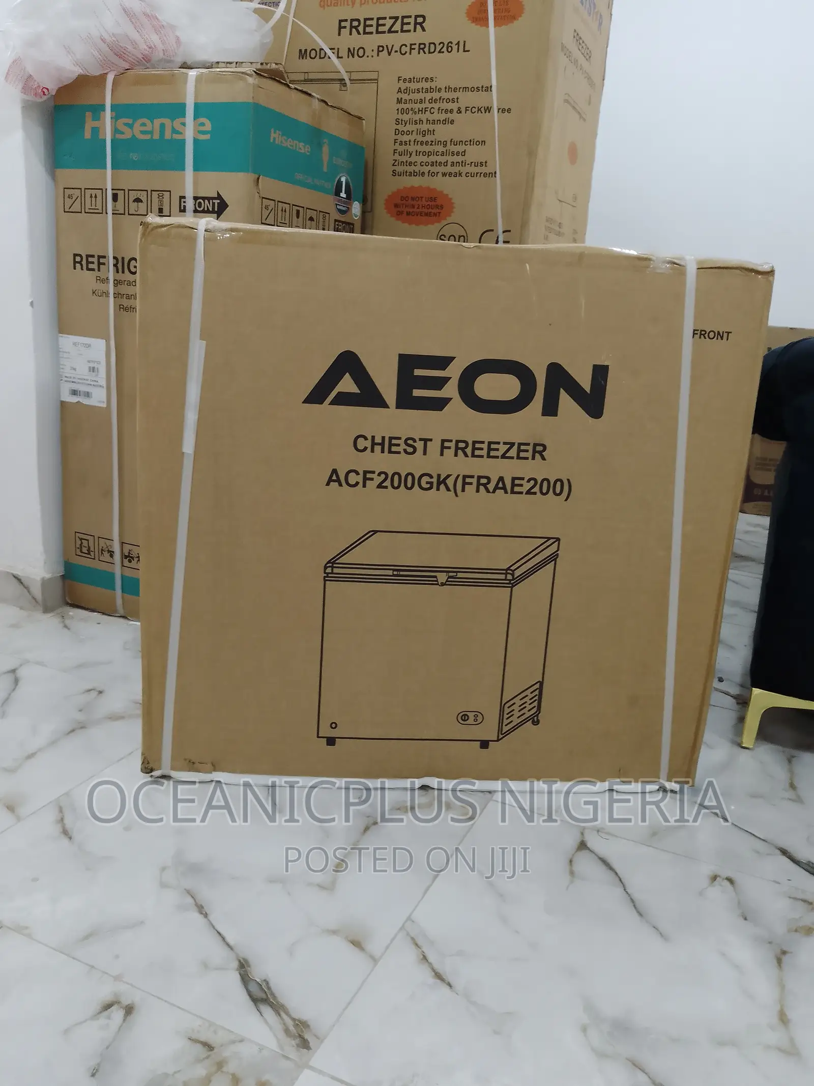 Acf200gk-Frae200-Aeon-Chest Freezer