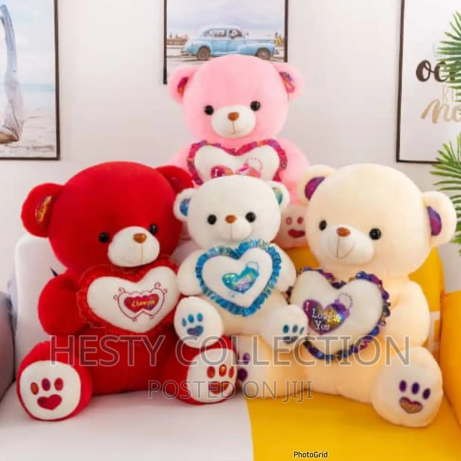 Teddy Bears in Small Medium Big Sizes