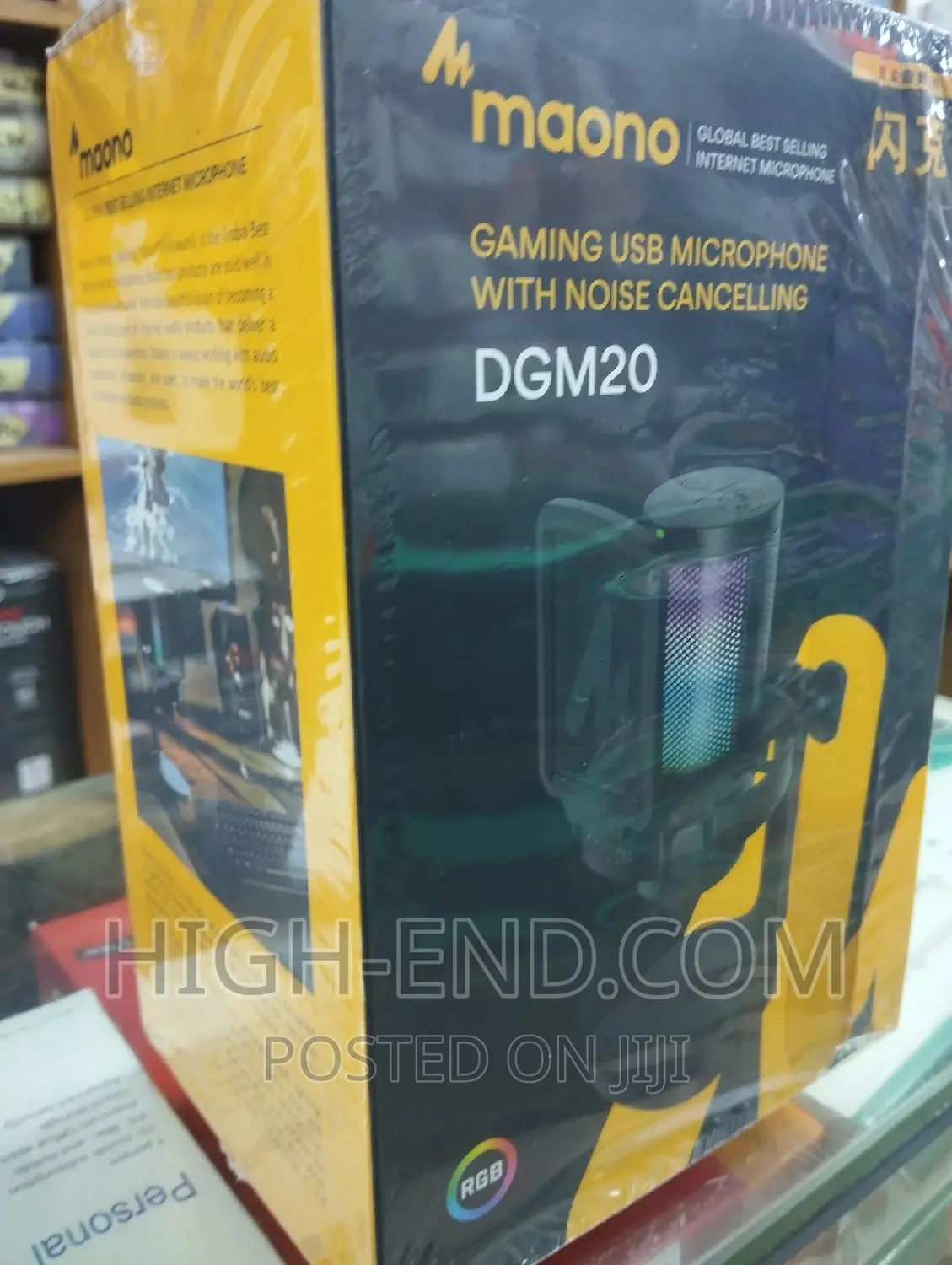 Maono Dgm20 Gaming USB Microphone With Noise Cancelling