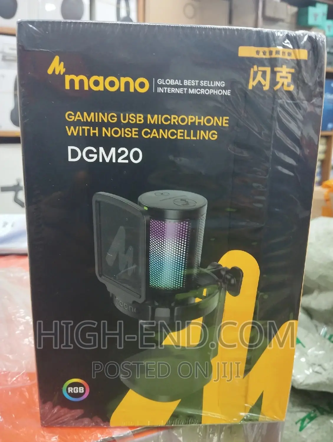 Maono Dgm20 Gaming USB Microphone With Noise Cancelling