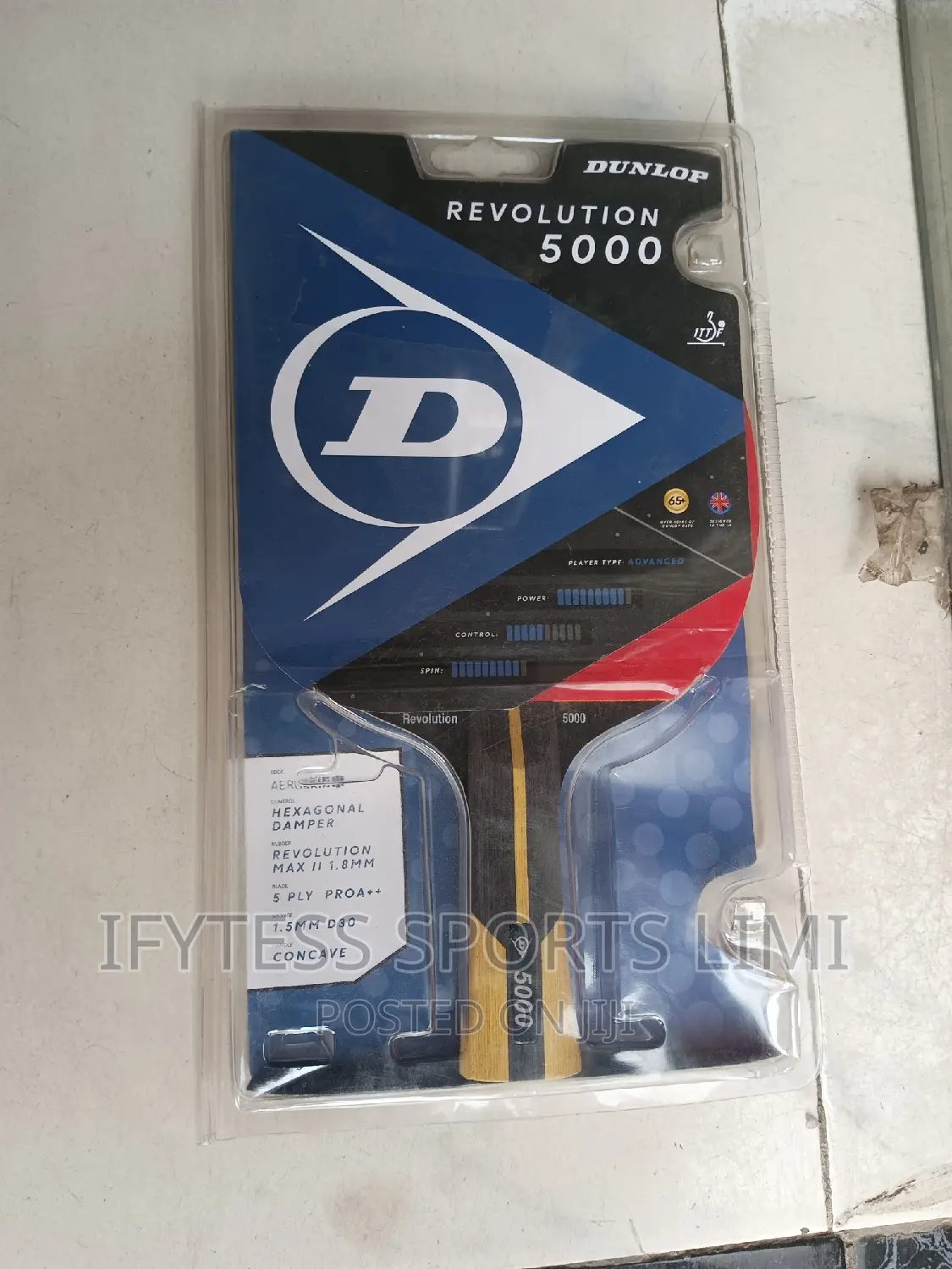 Dunlop Table Tennis Bat