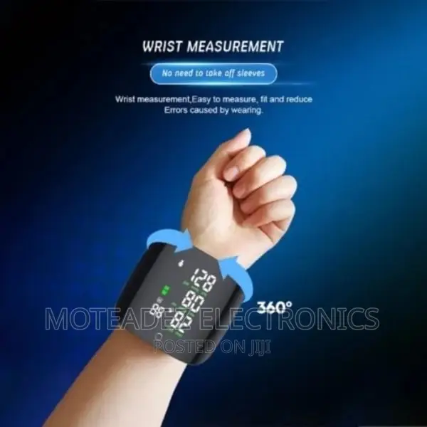 Rechargeable Digital Wrist Blood Pressure Monitor Machine