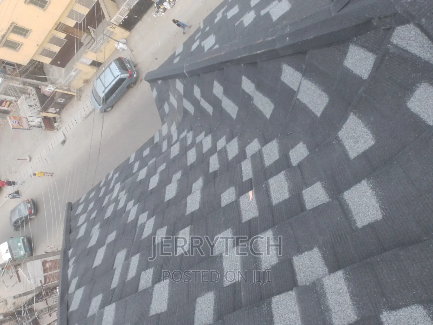 Jerrytech Black White Shingles