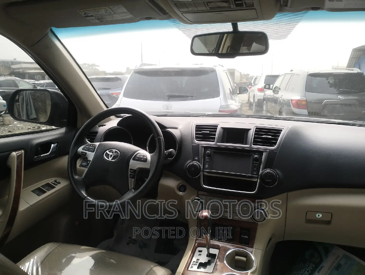 Toyota Highlander Limited 3.5l 4WD 2013 Black