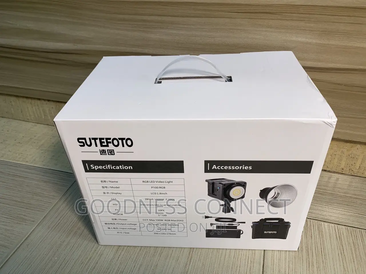 Sutefoto P100rgb Studio Light