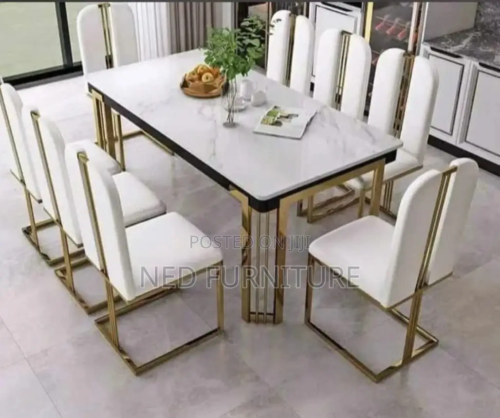 Quality Marble Top Dining By 6 Seaters