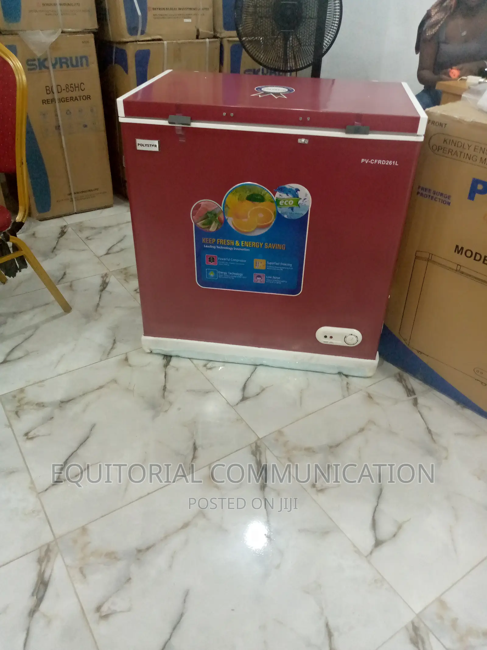 (Pv-CFRD 260L) Chest Freezer Polystar