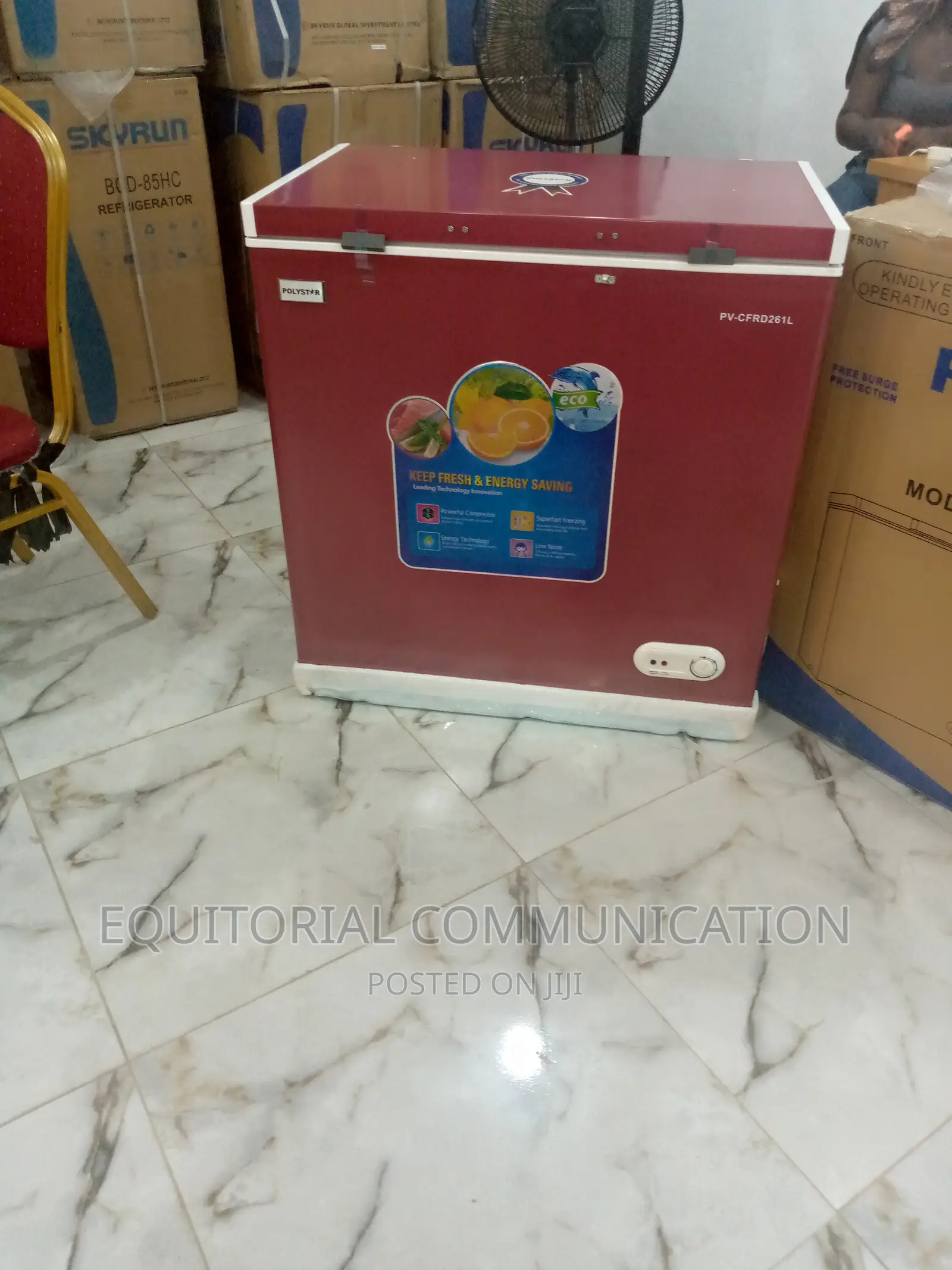 (Pv-CFRD 260L) Chest Freezer Polystar