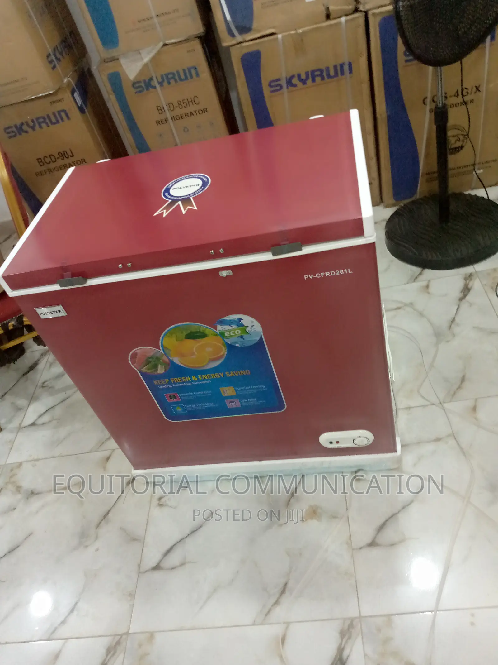 Number One 260liters Polystar Chest Freezer