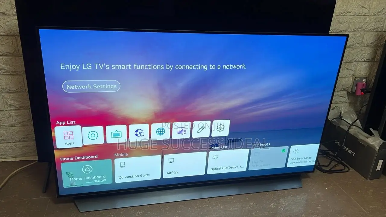 LG Oled 48 Inch A1 Series Smart Ultra HD HDR TV