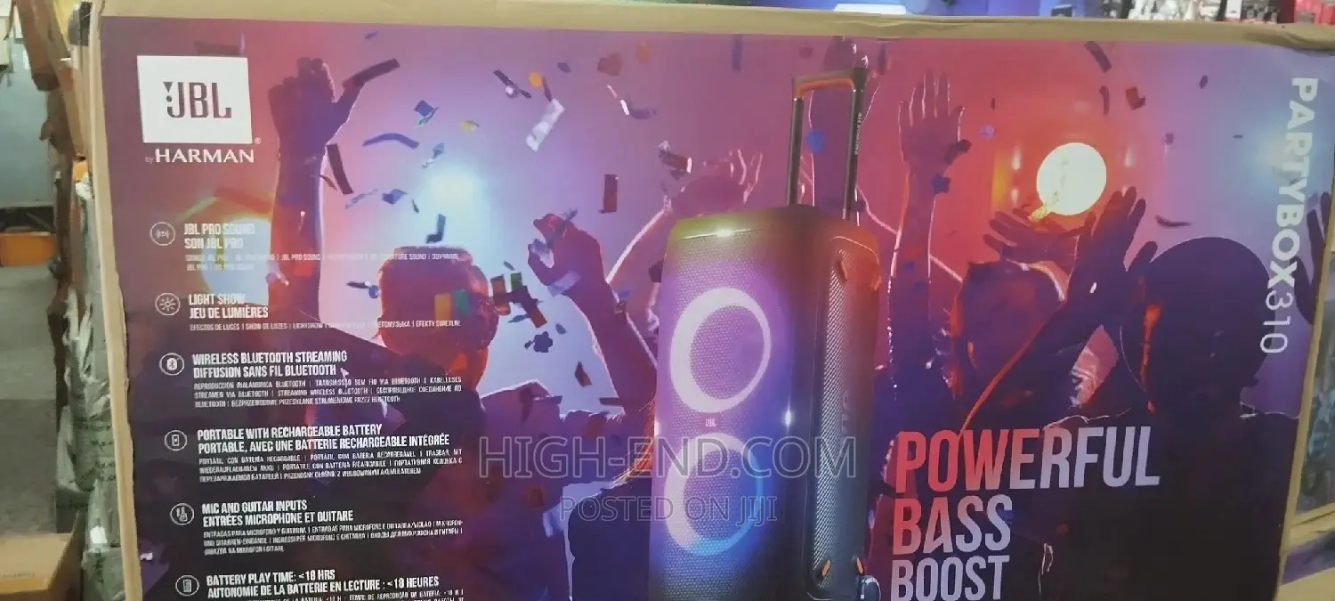 JBL Partybox 310 Bluetooth Speaker