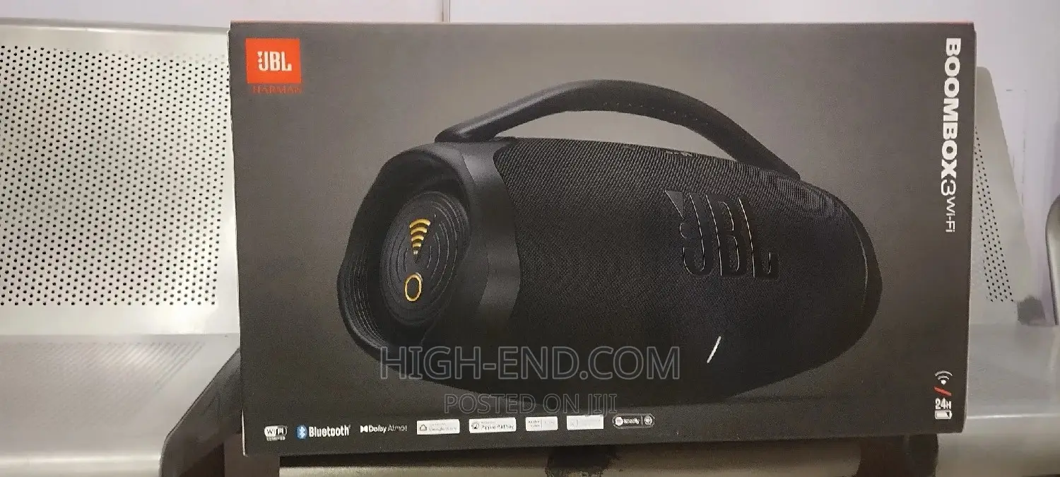 JBL Boombox 3 Wifi Bluetooth Portable Speaker
