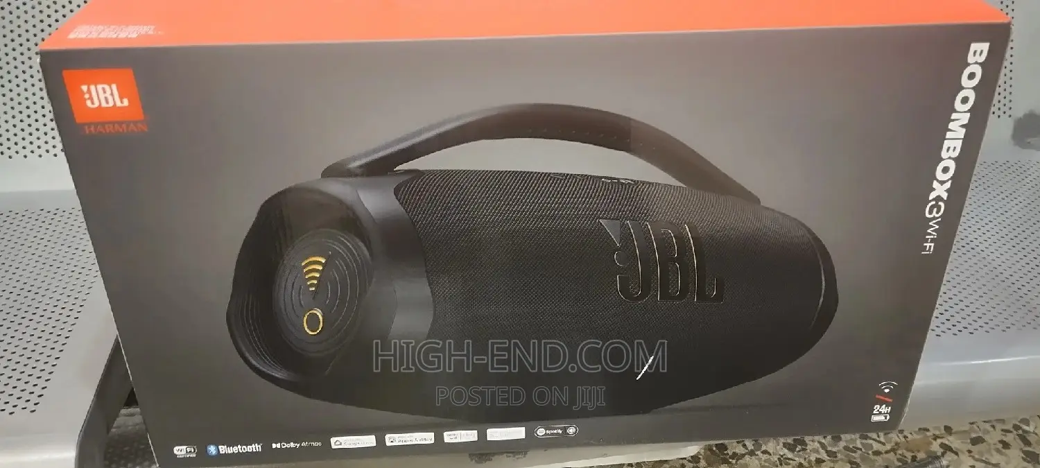 JBL Boombox 3 Wifi Bluetooth Portable Speaker
