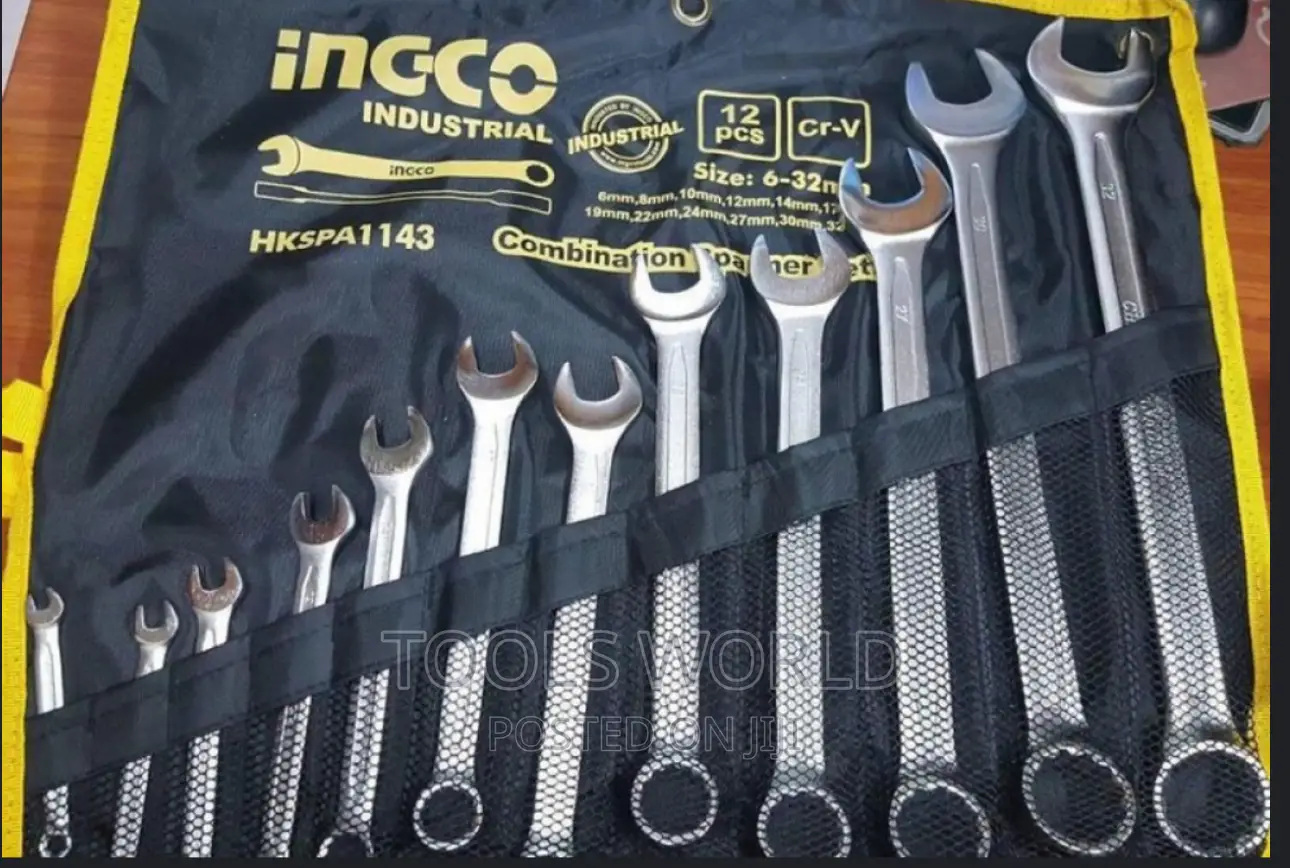 Ingcocombination Spanner Set 6-32mm - Ingco Hkspa1143