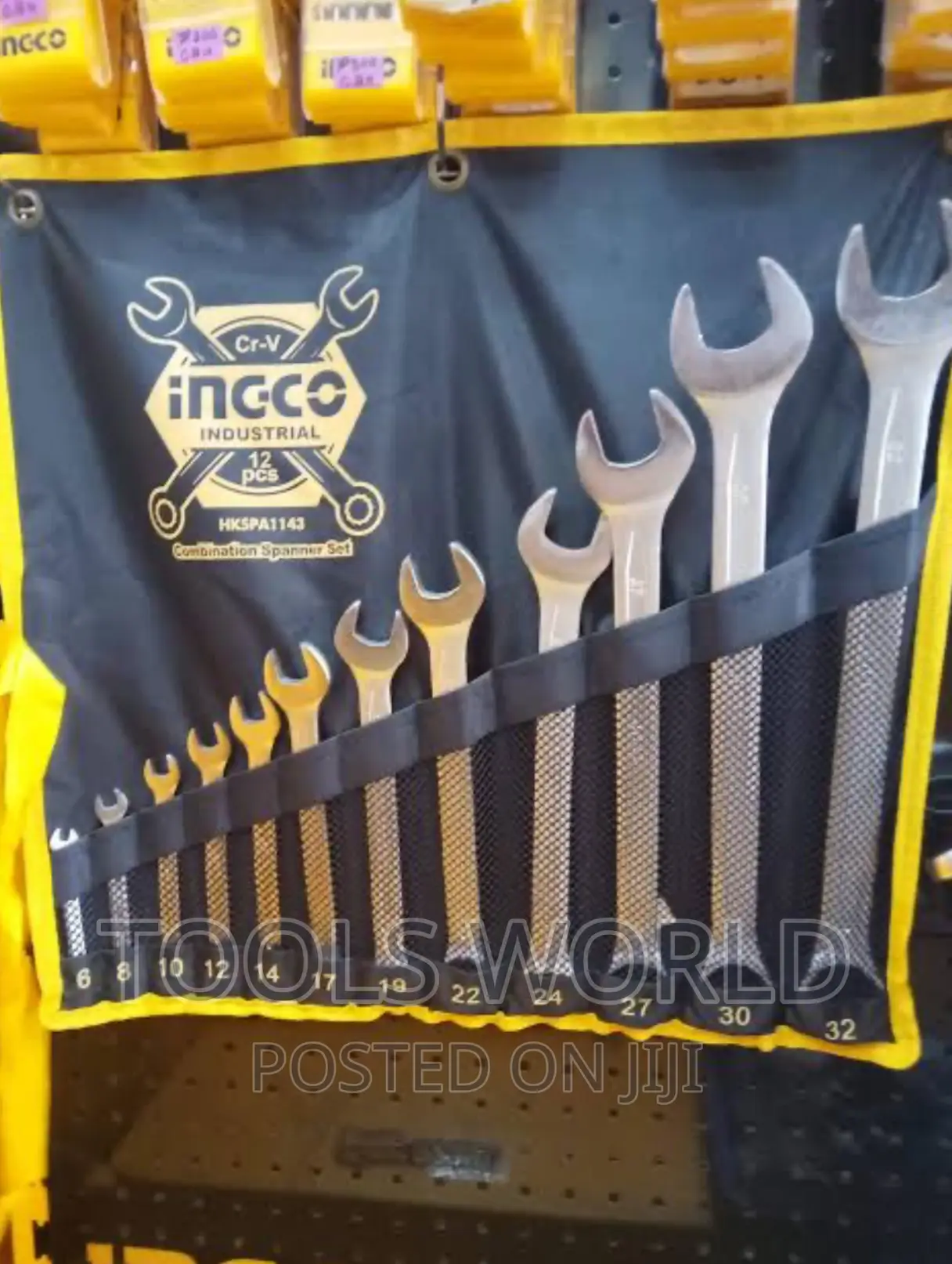 Ingcocombination Spanner Set 6-32mm - Ingco Hkspa1143