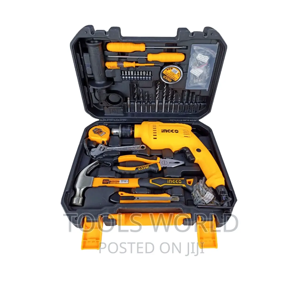 Ingco Impact Drill With 115 PCS Tools Set Accessories