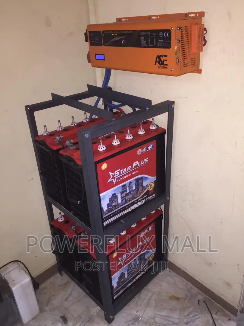 4 Batteries Solar Solution (5kva)