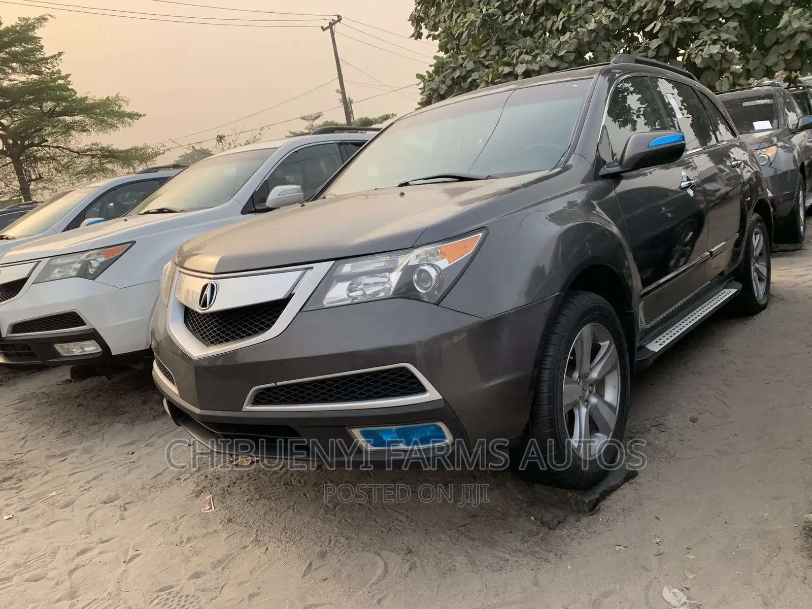 Acura MDX Advance Package SUV AWD (3.7L 6cyl 6A) 2012 Gray