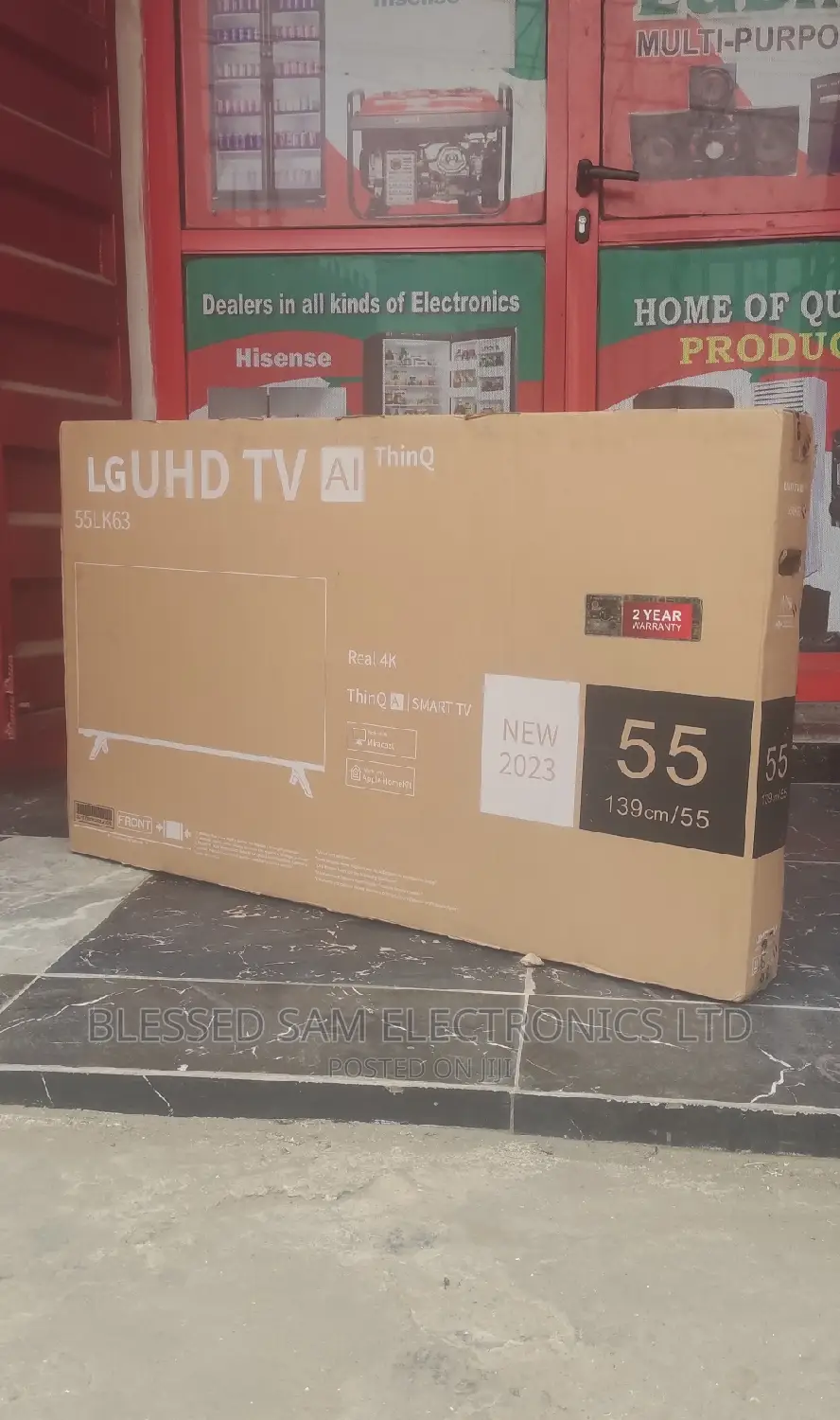 LG 55''inches Smart > Youtube, Netflix Android TV >Flameless