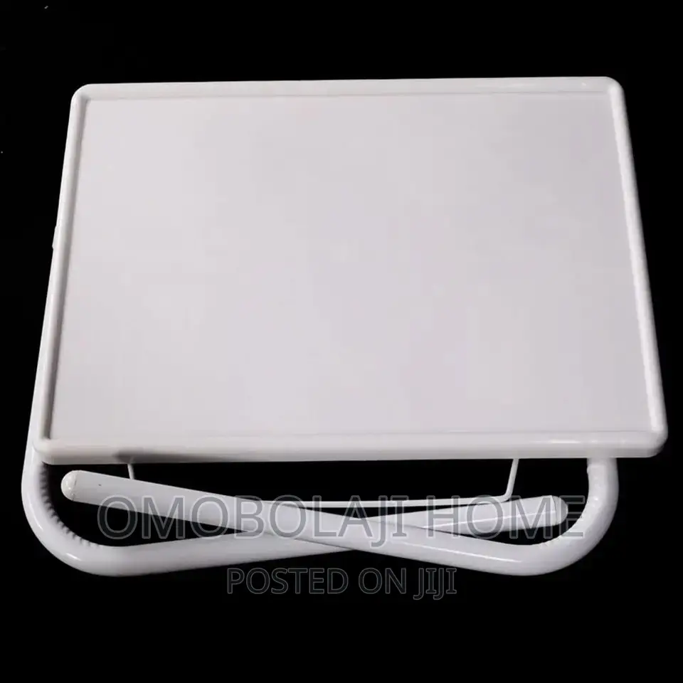Foldable Adjustable Table Mate With Built in Cup Holder