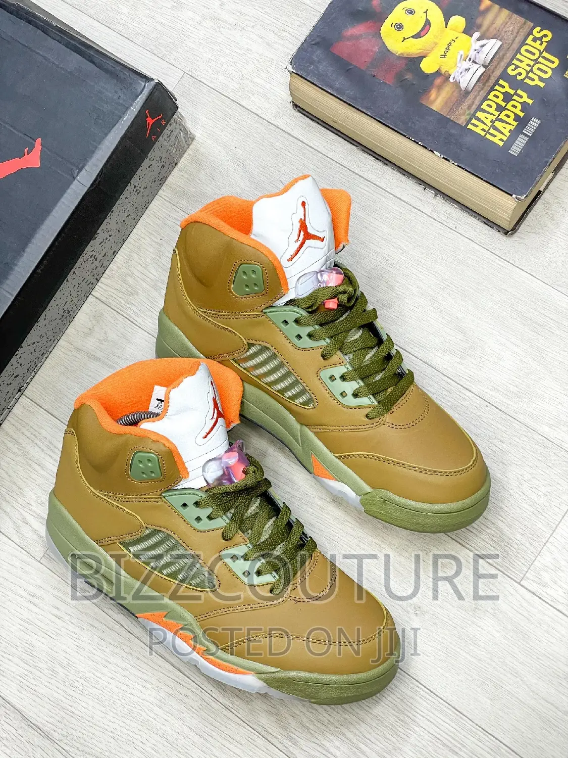 Original Air Jordan 5 Retro Olive Green Available in Store