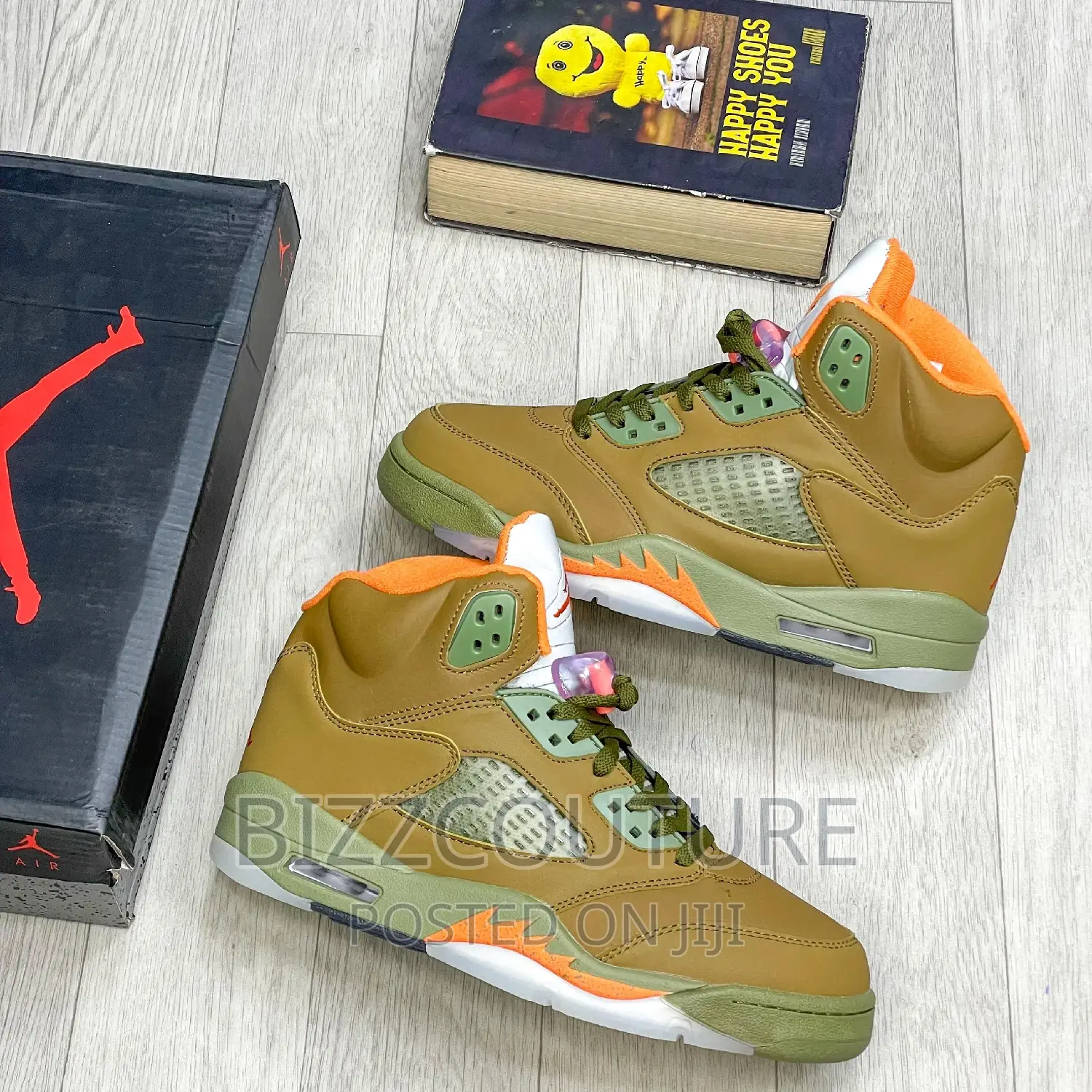 Original Air Jordan 5 Retro Olive Green Available in Store