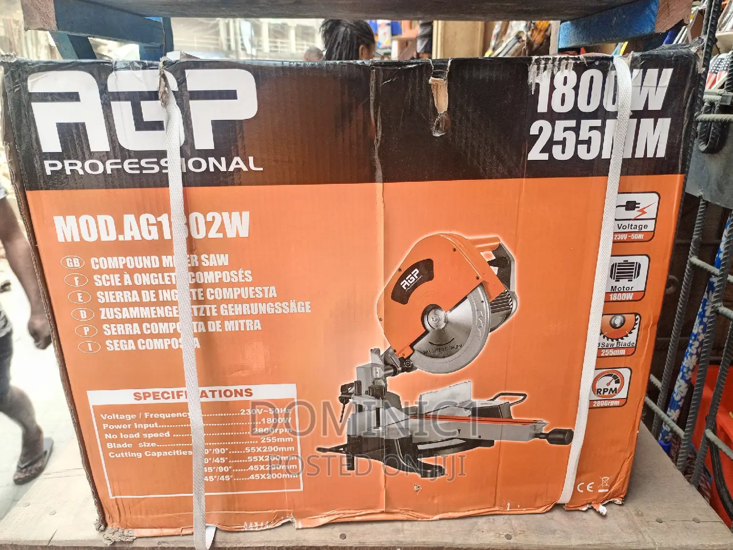 AGP Miter Saw Machine Heavy Duty Electric Motor