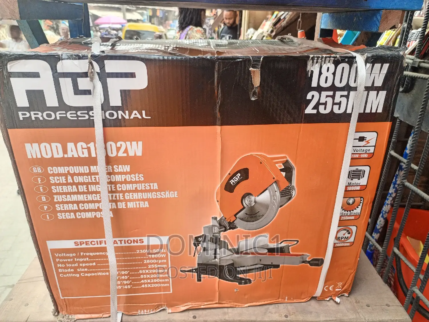 AGP Miter Saw Machine Heavy Duty Electric Motor