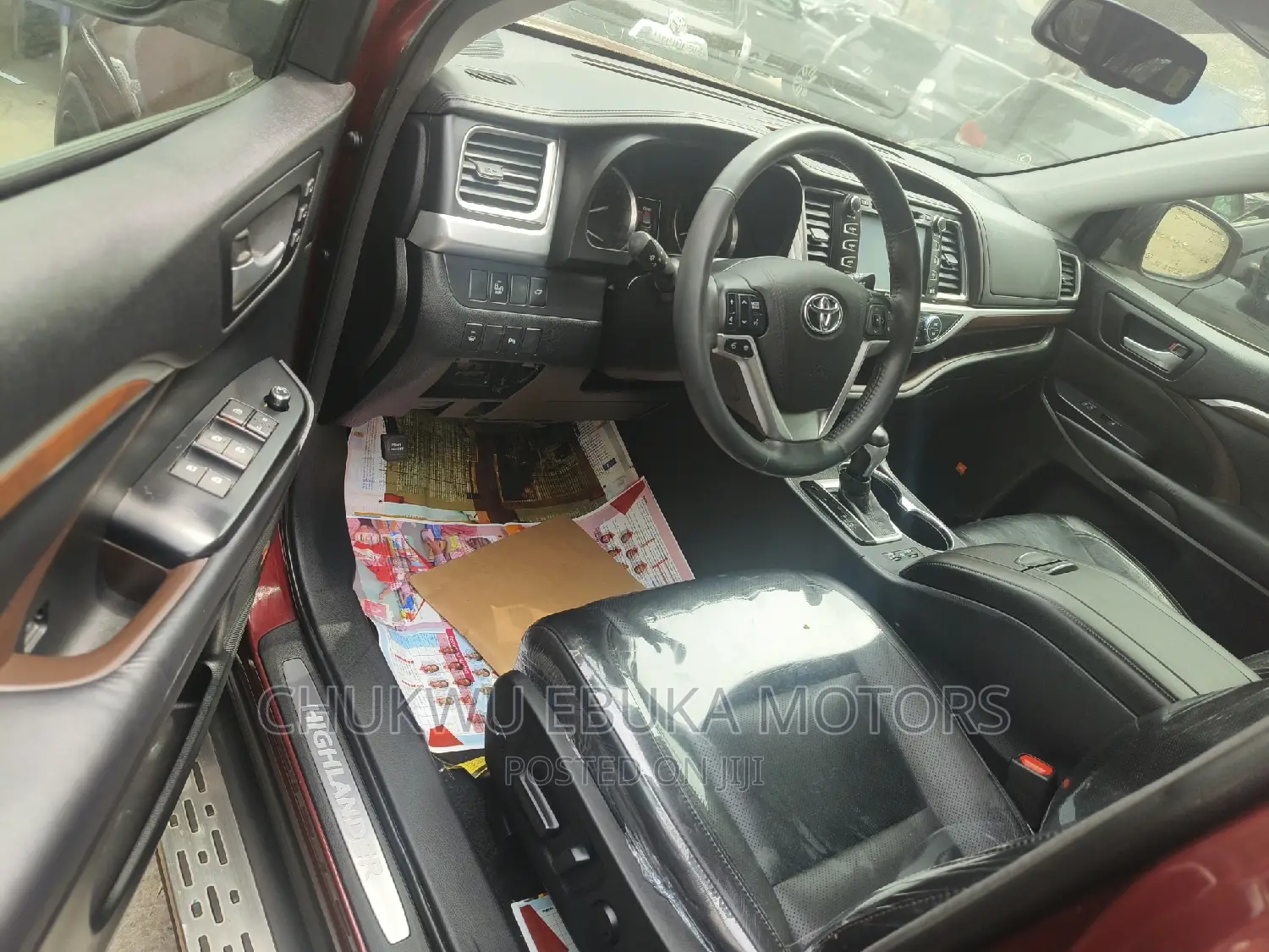 Toyota Highlander 2017 Red