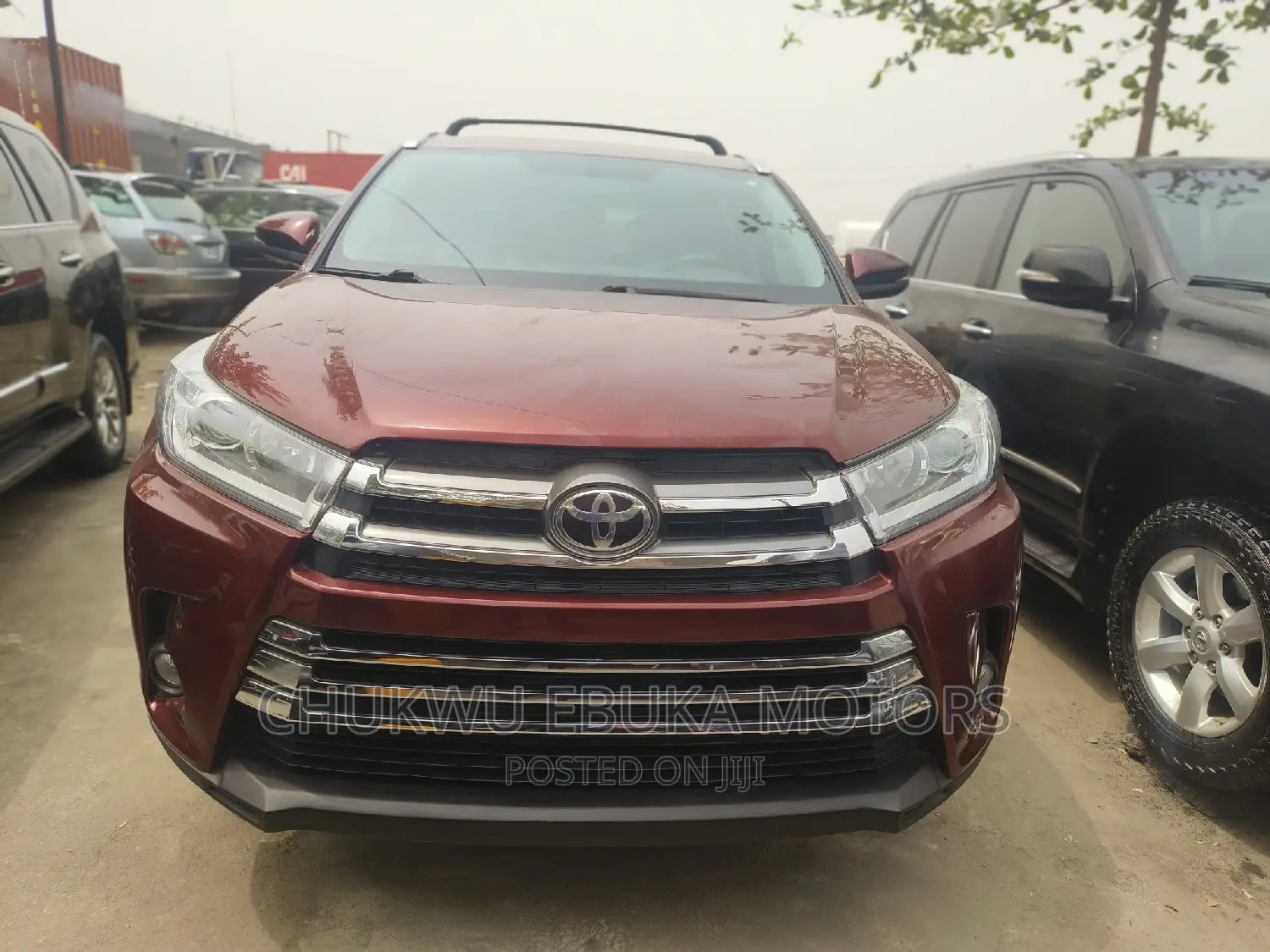 Toyota Highlander 2017 Red